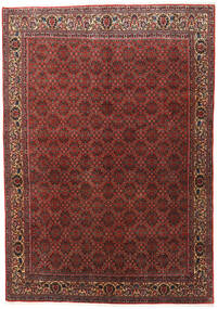  Oriental Bidjar Zanjan Rug 202X288 Red/Brown Wool, Persia/Iran Carpetvista