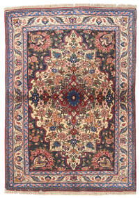 Bidjar Teppich 95X133 Dunkelgrau/Rot Wolle, Persien/Iran Carpetvista