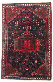 絨毯 ナハバンド 108X168 レッド/ダークピンク (ウール, ペルシャ/イラン)