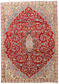 210X300 Tappeto Orientale Kirman Rosso/Beige (Lana, Persia/Iran) Carpetvista