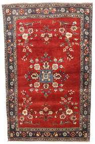  113X180 Hamadan Vloerkleed Rood/Donkerrood Perzië/Iran Carpetvista