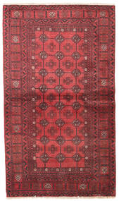 93X160 Koberec Orientální Turkaman Červená/Tmavě Červená (Vlna, Persie/Írán) Carpetvista