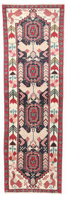 絨毯 オリエンタル ヘリーズ 65X208 廊下 カーペット レッド/ベージュ (ウール, ペルシャ/イラン)