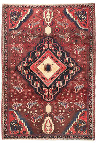 118X172 Tapis Bakhtiar D'orient Rouge/Rouge Foncé (Laine, Perse/Iran) Carpetvista