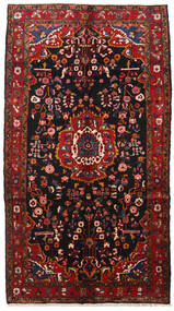 絨毯 ペルシャ ハマダン 160X285 ダークレッド/レッド (ウール, ペルシャ/イラン)