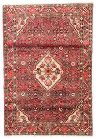Hosseinabad Rug 110X165 Red/Orange Wool, Persia/Iran Carpetvista