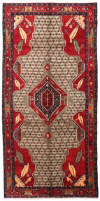 152X305 Dywan Songhor Orientalny Chodnikowy Czerwony/Ciemnoczerwony (Wełna, Persja/Iran) Carpetvista
