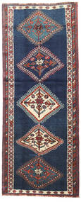  103X257 Medallion Small Shiraz Rug Wool, Carpetvista