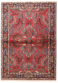 Tappeto Lillian 102X144 Rosso/Rosso Scuro (Lana, Persia/Iran)