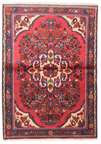 Lillian Rug 102X145 Red/Dark Pink Wool, Persia/Iran Carpetvista