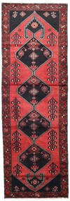  Persischer Saveh Teppich 100X300 Läufer Rot/Dunkelgrau (Wolle, Persien/Iran)