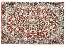 Kerman Rug Rug 58X88 Beige/Red Wool, Persia/Iran Carpetvista