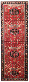105X305 絨毯 サべー オリエンタル 廊下 カーペット レッド/ダークレッド (ウール, ペルシャ/イラン) Carpetvista