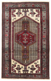 95X154 Χαλι Ανατολής Sarab Σκούρο Κόκκινο/Κόκκινα (Μαλλί, Περσικά/Ιρανικά) Carpetvista