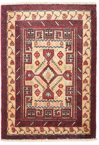 68X95 Alfombra Oriental Belouch Beige/Rojo (Lana, Persia/Irán) Carpetvista