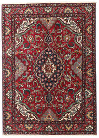 135X190 Tabriz Vloerkleed Oosters Rood/Donkerrood (Wol, Perzië/Iran) Carpetvista