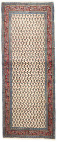 85X215 Alfombra Sarough Oriental De Pasillo Rojo/Beige (Lana, Persia/Irán) Carpetvista