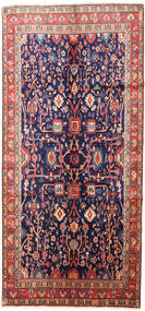 150X320 Alfombra Oriental Jozan De Pasillo Púrpura Oscuro/Rojo (Lana, Persia/Irán) Carpetvista