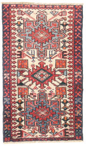  Heriz Rug 50X85 Persian Wool Red/Beige Small Carpetvista