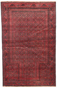 絨毯 オリエンタル バルーチ パティナ 87X135 レッド/ダークレッド (ウール, ペルシャ/イラン)