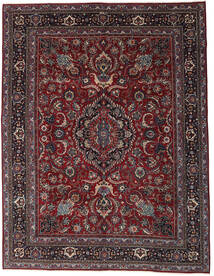 絨毯 ペルシャ マシュハド パティナ 304X398 ダークレッド/レッド 大きな (ウール, ペルシャ/イラン)
