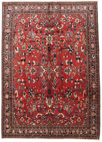  Persischer Mehraban Teppich 220X305 Rot/Dunkelrot (Wolle, Persien/Iran)