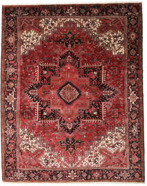  330X415 Heriz Teppich Rot/Dunkelrot Persien/Iran Carpetvista