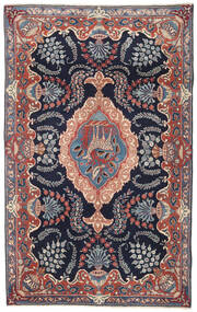  Persischer Kashmar Patina Teppich 115X185 Dunkelgrau/Rot Carpetvista