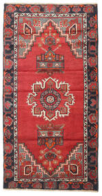 絨毯 ペルシャ バルーチ パティナ 90X170 廊下 カーペット レッド/ダークレッド (ウール, ペルシャ/イラン)