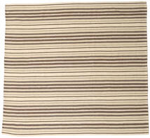 250X265 Kelim Fars Teppich Orientalischer Quadratisch Beige/Orange Großer (Wolle, Persien/Iran) Carpetvista