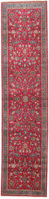 90X383 Alfombra Oriental Kashmar De Pasillo Rojo/Gris (Lana, Persia/Irán) Carpetvista