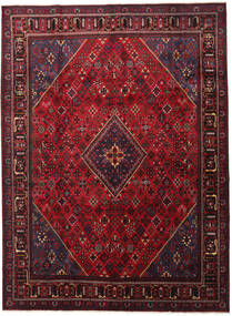 Tapete Joshaghan 293X398 Vermelho Escuro/Vermelho Grande (Lã, Pérsia/Irão)