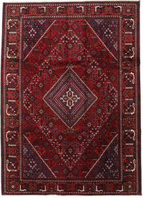 Tappeto Persiano Joshaghan 254X352 Rosso Scuro/Rosso Grandi (Lana, Persia/Iran)