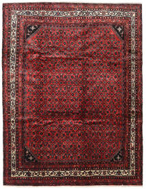 Hosseinabad Matta 258X333 Röd/Mörkröd Stor Ull, Persien/Iran Carpetvista