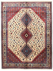153X200 Tapete Yalameh Oriental Vermelho/Bege (Lã, Pérsia/Irão) Carpetvista