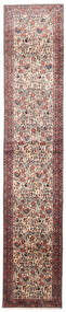 絨毯 オリエンタル ルドバー 75X380 廊下 カーペット レッド/オレンジ (ウール, ペルシャ/イラン)
