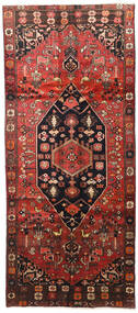 Alfombra Oriental Zanjan 133X312 De Pasillo Rojo/Rojo Oscuro (Lana, Persia/Irán)