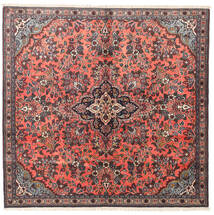  Persian Hamadan Rug 143X150 Red/Dark Red Carpetvista