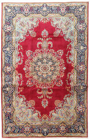 絨毯 ケルマン 198X307 レッド/ベージュ (ウール, ペルシャ/イラン)