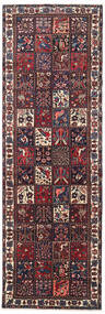 絨毯 バクティアリ 110X336 廊下 カーペット レッド/ダークピンク (ウール, ペルシャ/イラン)