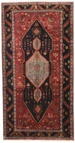  Oriental Hamadan Rug 153X295 Runner
 Brown/Red Wool, Persia/Iran Carpetvista