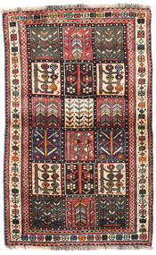 94X150 絨毯 バクティアリ オリエンタル レッド/茶色 (ウール, ペルシャ/イラン) Carpetvista