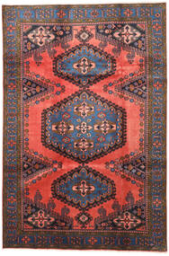  Persisk Wiss Tæppe 210X315 Rød/Mørkegrå (Uld, Persien/Iran)