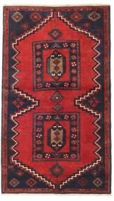  Orientalischer Klardasht Teppich 96X166 Rot/Dunkelgrau Wolle, Persien/Iran Carpetvista