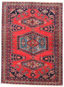  Wiss Teppich 160X223 Persischer Wollteppich Rot/Dunkellila Carpetvista