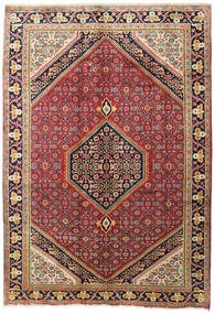  Persisk Zanjan Tæppe 200X288 Rød/Beige (Uld, Persien/Iran)