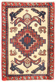  Persialainen Sarab Matot 65X95 Punainen/Keltainen Carpetvista