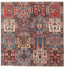 131X135 Bakhtiari Rug Oriental Square (Wool, Persia/Iran) Carpetvista