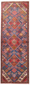 絨毯 ペルシャ ジョーサガン 100X292 廊下 カーペット レッド/ダークピンク (ウール, ペルシャ/イラン)