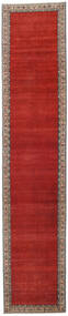 Teppichläufer 88X430 Orientalischer Persischer Täbriz Patina